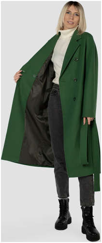 Пальто женское демисезонное (пояс) EL PODIO / 103170311 - вид 2