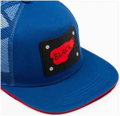 Бейсболка мужская minaku с нашивкой цвет синий , размер 56-58 / 103114483 - вид 2