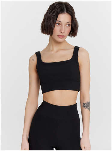 Топ женский спортивный черный Mark Formelle / 103233214 - вид 2