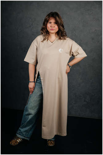 Платье-футболка Чувство Стиля / 103239546 - вид 2