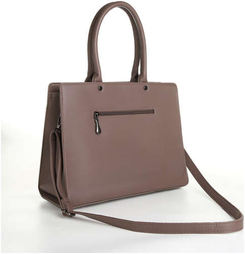 Сумка женская на молнии, цвет пудровый / 103174498 - вид 2