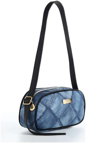 Сумка женская на молнии, цвет синий / 103201995 - вид 2