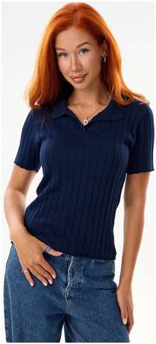 Футболка вязаная поло Lika Dress 103242285