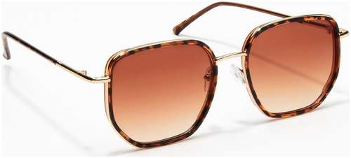 Очки солнцезащитные uv 400, дужка 14 см, ширина 13 см, линза 5.1×5.7 см onesun / 103235135 - вид 2