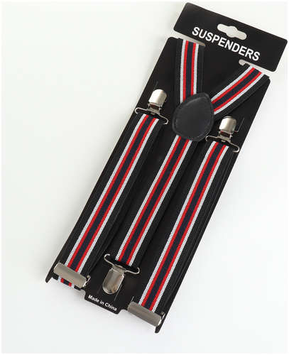 Подтяжки взрослые, ширина 2,5 см, цвет разноцветный 103198326