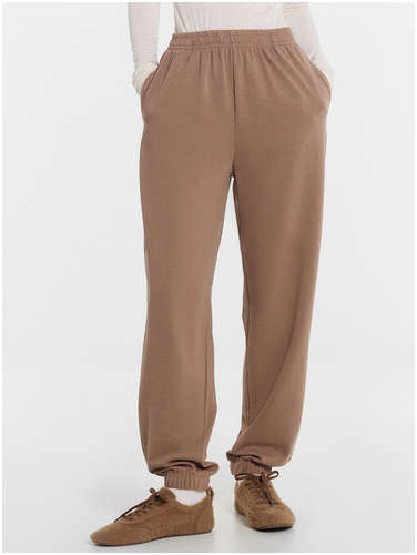 Брюки домашние женские коричневые Mark Formelle / 103219714 - вид 2