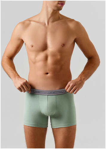 Трусы боксеры мужские зеленые Mark Formelle / 103239445 - вид 2