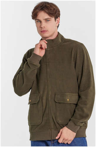 Жакет мужской теплый в цвете хаки Mark Formelle / 103210038 - вид 2