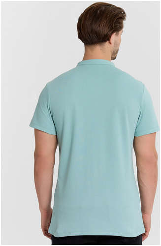 Поло мужское голубое Mark Formelle / 103238847 - вид 2