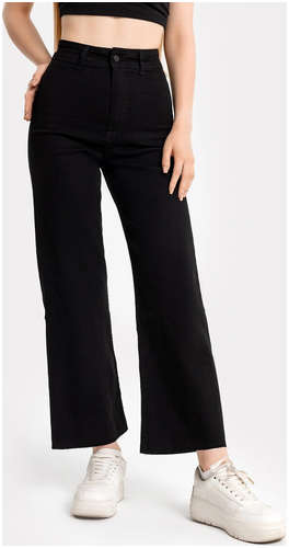 Брюки женские джинсовые черные Mark Formelle / 103166522