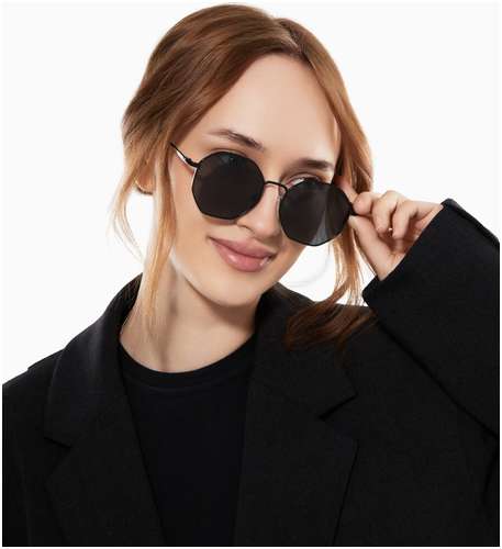 Очки солнцезащитные uv 400, дужка 14 см, ширина 11.7 см, линза 4.7×5 см onesun 103235154