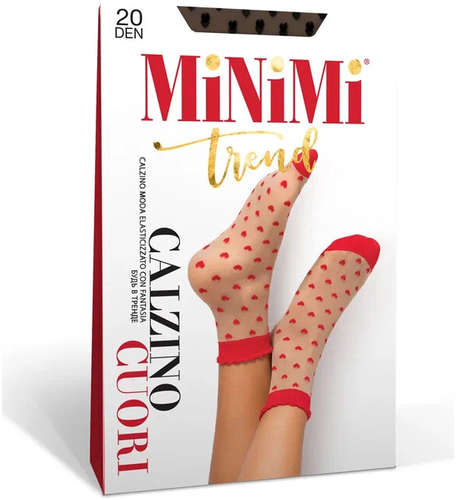 Mini cuori 20 (носки) nero MINIMI 103127622