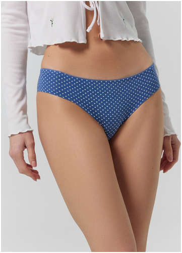 Трусы слипы женские синие с принтом Mark Formelle / 103218754 - вид 2