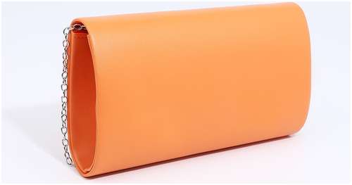 Сумка-клатч на магните, цвет оранжевый / 103131451 - вид 2