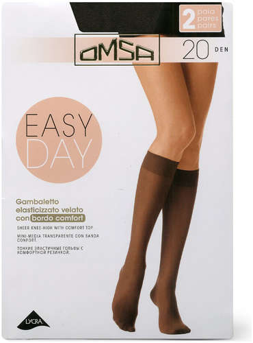 Oms gamb. easy day 20 (гольфы 2 пары) OMSA 103186000