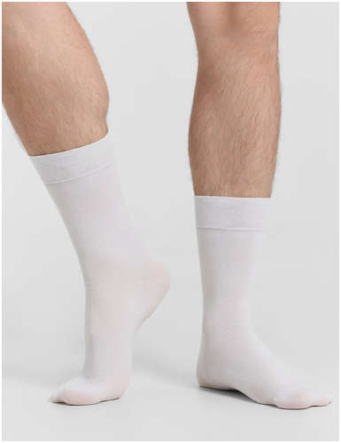 Носки мужские белые Mark Formelle / 103240887 - вид 2
