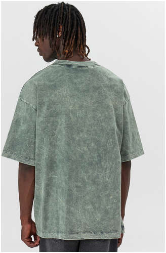 Футболка мужская серая с обработкой эйсид Mark Formelle / 103242682 - вид 2