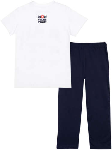 Комплект трикотажный фуфайка футболка брюки пижама пояс PLAYTODAY / 103154992 - вид 2