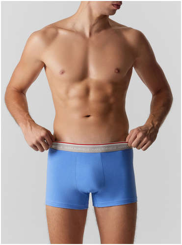 Трусы боксеры мужские голубые Mark Formelle / 103238681 - вид 2