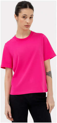 Футболка женская в ярко-розовом цвете Mark Formelle 103176624