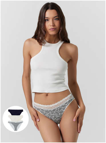 Трусы женские слипы мультипак (3 шт.) Mark Formelle 103211650