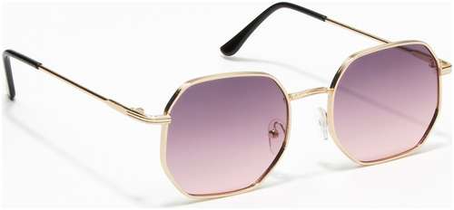 Очки солнцезащитные uv 400, дужка 12.8 см, ширина 12.8 см, линза 4.6×5.4 см onesun 103235188