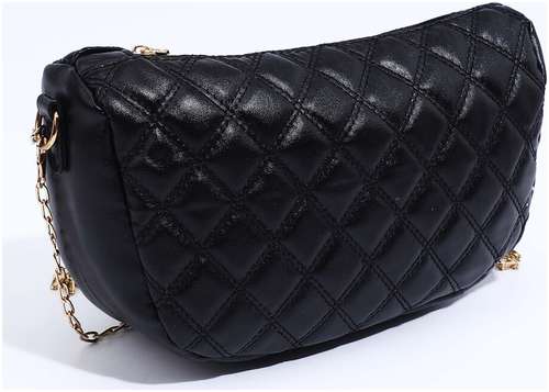 Сумка женская на молнии, цвет черный / 103124547 - вид 2