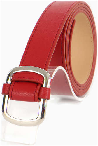 Ремень женский, ширина 2.7 см, пряжка металл, красный 103241539