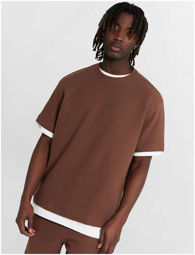 Футболка мужская коричневая Mark Formelle / 103232887 - вид 2