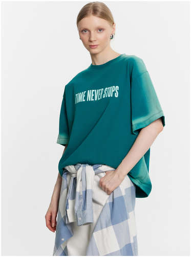 Футболка женская зеленая Mark Formelle 103224844