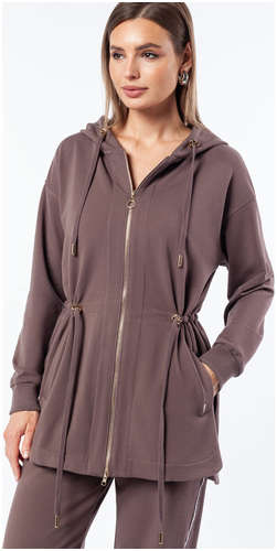 Джемпер кофейный VILATTE 103232335