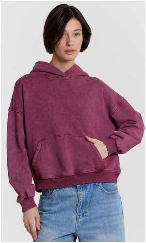 Худи женское фиолетовое с обработкой эйсид Mark Formelle / 103231090 - вид 2