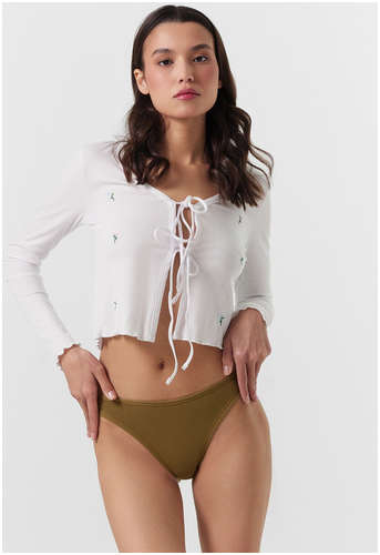 Трусы слипы женские хаки Mark Formelle 103221123