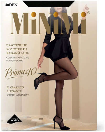 Колготки mini prima 40 (шортики) nero MINIMI / 103126202