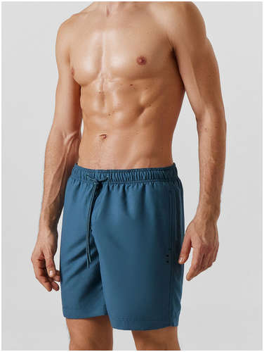 Шорты для плавания мужские синие Mark Formelle / 103233580 - вид 2