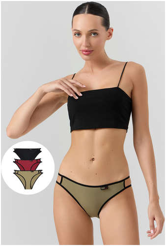 Трусы слипы женские в наборе, 3 шт Mark Formelle 103242613