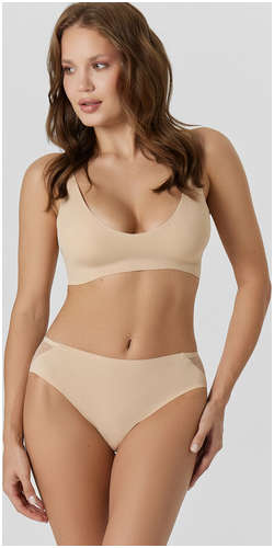 Трусы слипы женские бежевые Mark Formelle 103239255