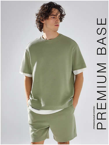 Футболка мужская зеленая Mark Formelle 103230985