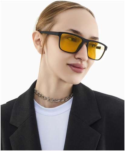 Очки солнцезащитные, uv 400, ширина 14.7 см, дужка 14.5 см, линза 5.2×4.1 см onesun 103236977