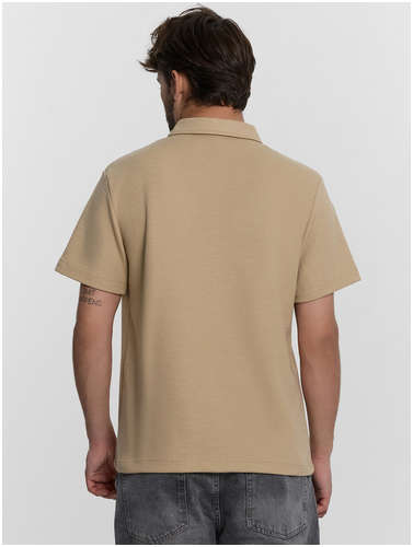 Поло мужское бежевое Mark Formelle / 103238670 - вид 2