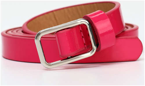 Ремень женский, ширина 1,3 см, пряжка металл, цвет розовый / 103217621 - вид 2