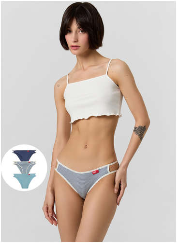 Трусы слипы женские в наборе, 3 шт. Mark Formelle 103240902