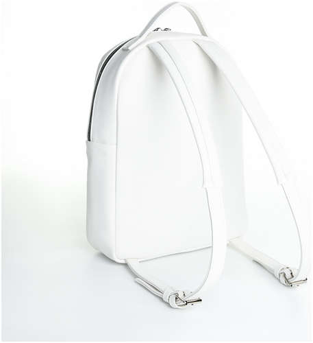 Рюкзак на молнии textura, наружный карман, цвет белый / 103183900 - вид 2