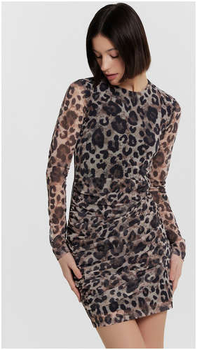 Платье женское леопардовое Mark Formelle / 103229990 - вид 2