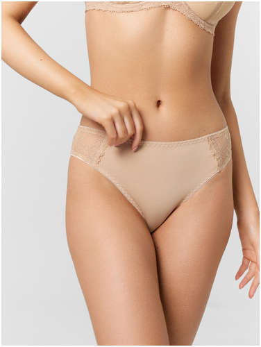 Трусы слипы женские бежевые Mark Formelle / 103224018 - вид 2