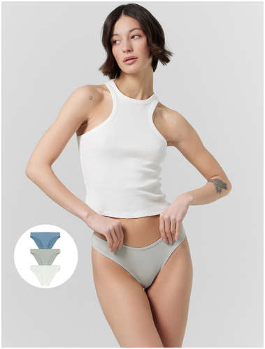 Трусы слипы женские в наборе, 3 шт. Mark Formelle 103217268