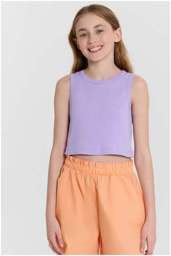Топ для девочек лавандовый Mark Formelle / 103238640 - вид 2