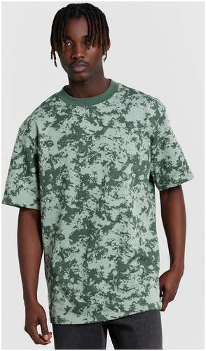 Футболка мужская зеленая милитари Mark Formelle / 103231434 - вид 2