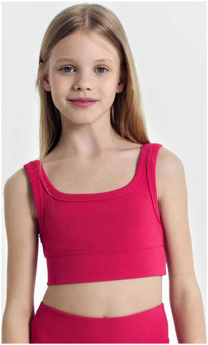Топ для девочек для занятий спортом в розовом цвете Mark Formelle / 103189486