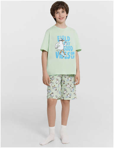 Комплект для мальчиков (джемпер, шорты) Mark Formelle / 103231300 - вид 2